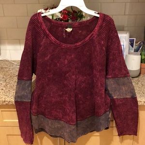 Free People (we the free) cute thermal sweater